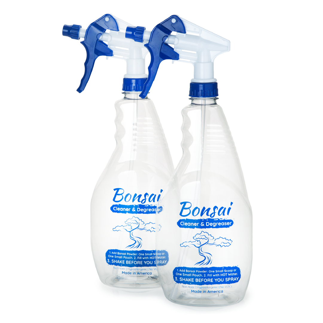 Bonsai Cleaner and Degreaser 32oz Spray Bottles