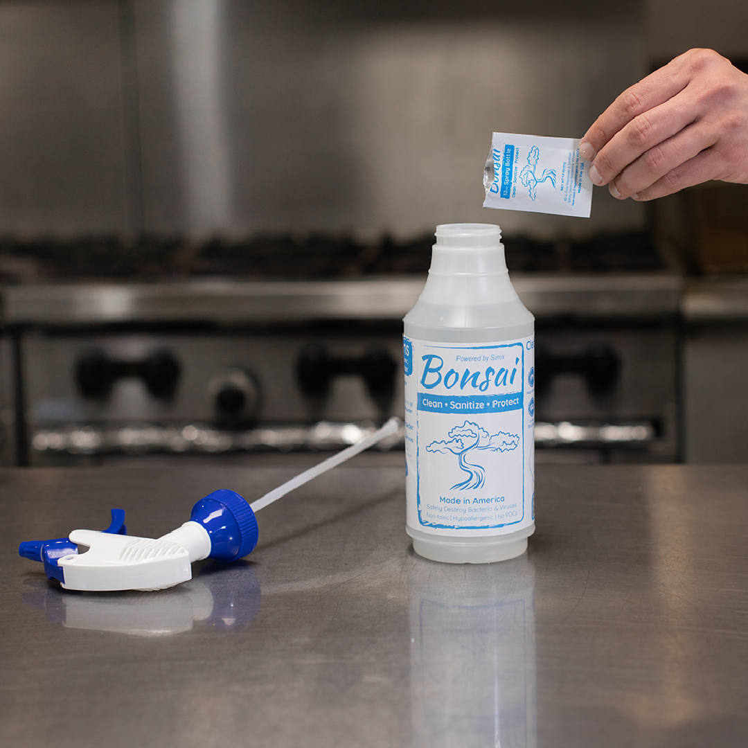 Bonsai Cleaner and Degreaser Spray Bottle Pouch (Filling Spray Bottle)