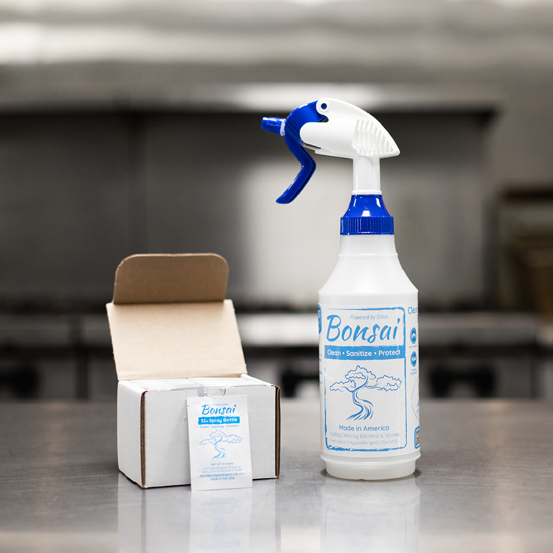 Bonsai Cleaner and Degreaser Spray Bottle Pouch (Case and Spray Bottle)